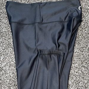 Black Metallic leggings